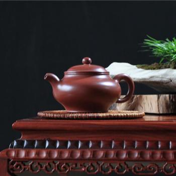 二廠早期精品紫砂壺朱泥大紅袍高工范其華紫砂壺