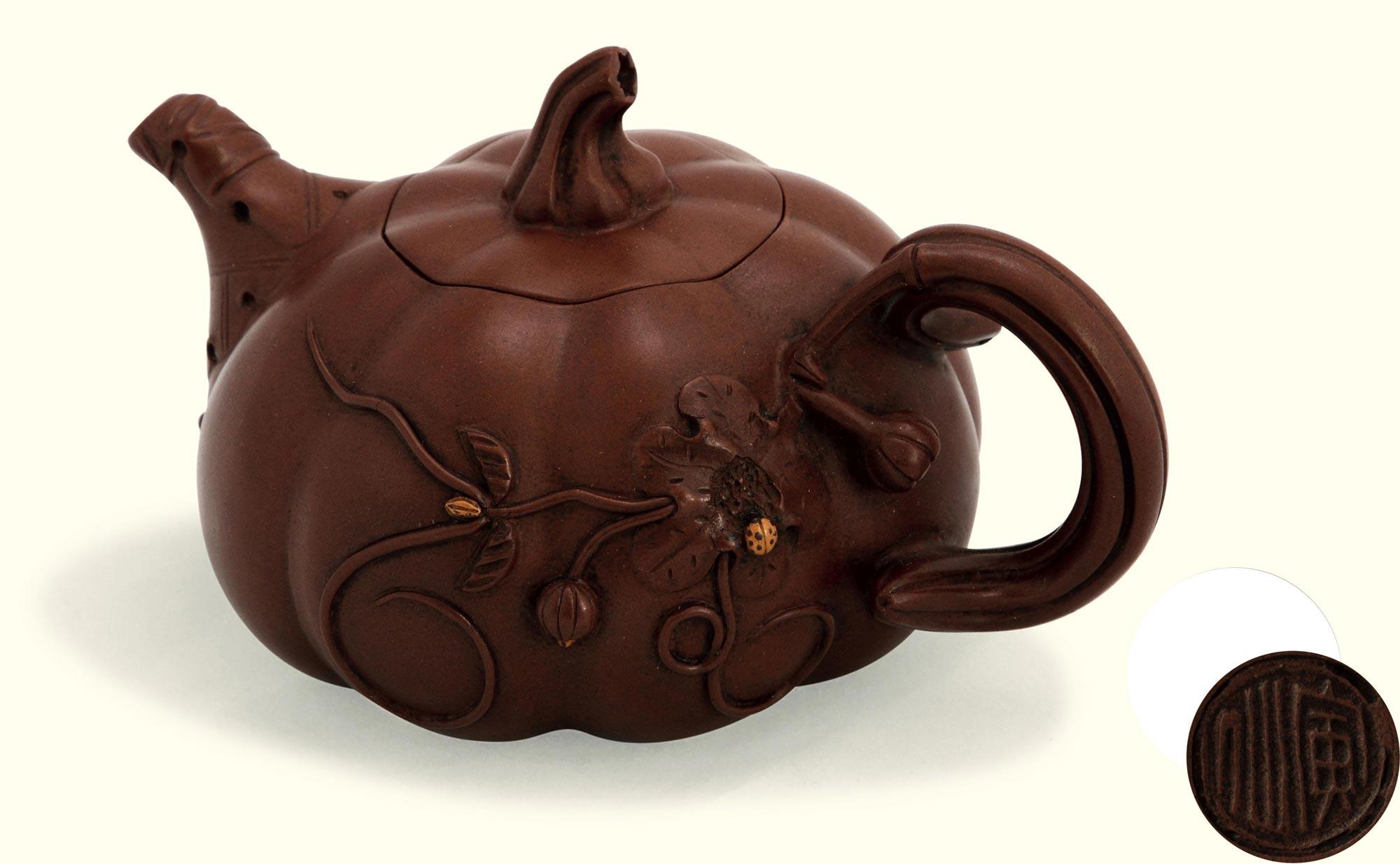 【汪寅仙紫砂瓜式壺】拍賣品_圖片_價格_鑒賞_紫砂_雅昌藝術品拍賣網