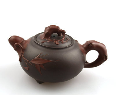 紫藝紫砂壺王紅娟紫砂作品竹梅壺 180ml 紫砂名家 國家級(jí)工藝美術(shù)大師-廚具-亞馬遜